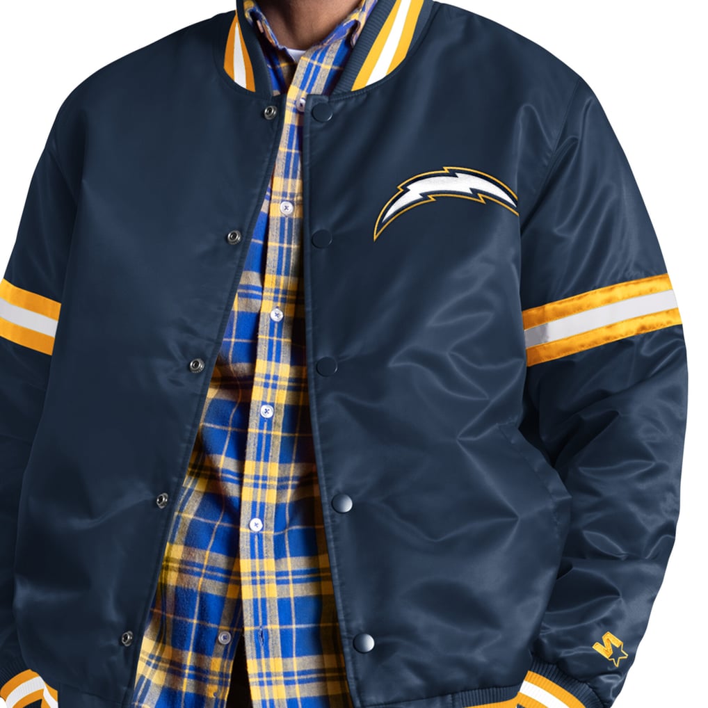 Starter Los Angeles Chargers Navy Courtside II Alternate Logo Varsity ...