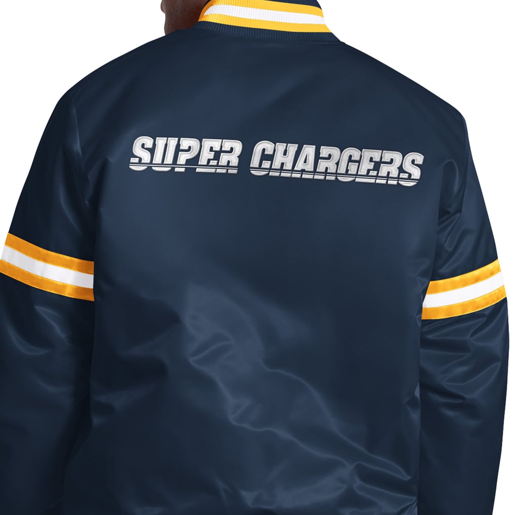 Starter Los Angeles Chargers Navy Courtside II Alternate Logo Varsity ...
