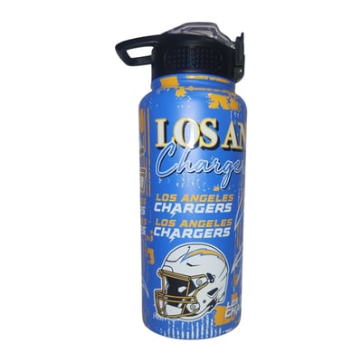 Los Angeles Chargers Pegasus 32oz Stainless Steel ProPress Water Bottle