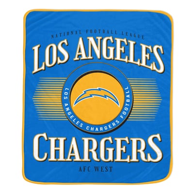 Los Angeles Chargers Pegasus Spotlight Arch 60" x 70" Ultra Soft Throw Blanket