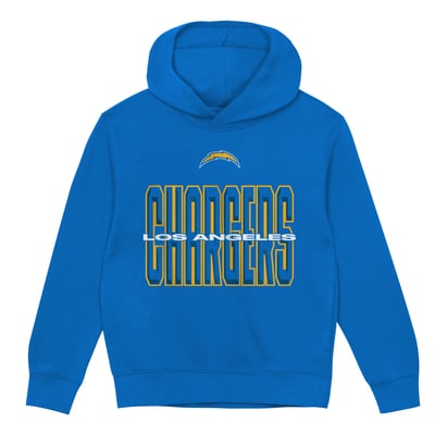 Los Angeles Chargers Outerstuff Toddler Field General Fleece Hoodie - Powder Blue