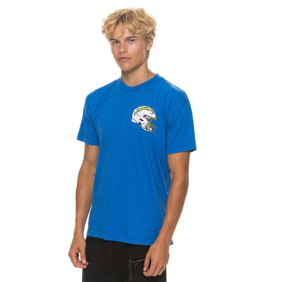 Los Angeles Chargers Aviator Nation Unisex Tri-Blend T-Shirt - Powder Blue