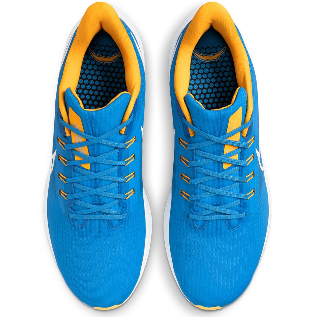 NIKE LA Chargers Zoom Pegasus 39 runners | powder blue 11.5 MSRP $130 DR2050-400 Size 11.5 - NFL x Nike Air Zoom Pegasus 39 Los Angeles  main image 3
