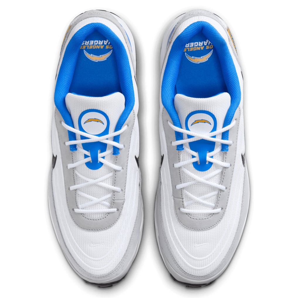 Unisex Nike White Los Angeles Chargers Air Max Verse Sneakers display picture 1