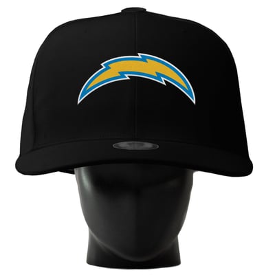  Los Angeles Chargers Noggin Boss Unisex Oversized Hat - Black