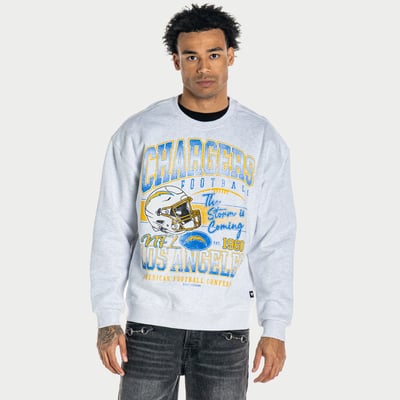  Los Angeles Chargers The Wild Collective Unisex Graphic Sweatshirt - Heather Gray