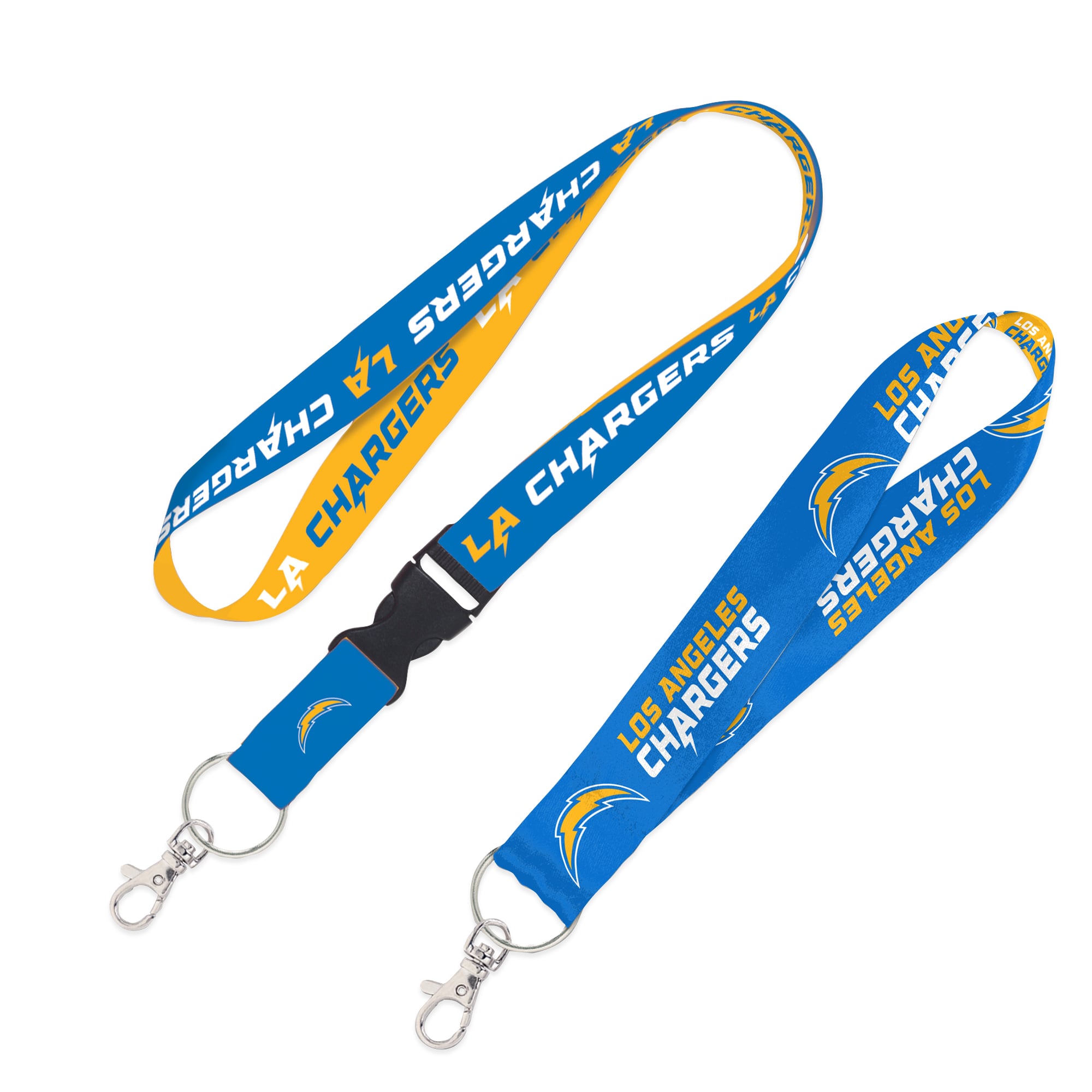 WinCraft Los Angeles Chargers 2-Pack Lanyard with Detachable Buckle ...
