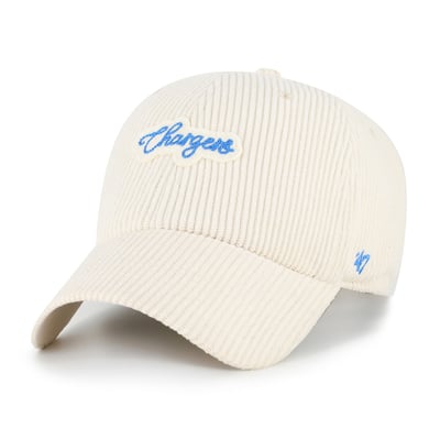 Los Angeles Chargers '47 Women's Rope Script Clean Up Adjustable Hat - Natural