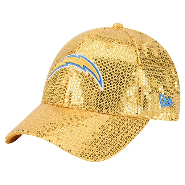 Sequins logo cadet style women hat. In great condition. Los Angeles Chargers hat Los Angeles Chargers Hat 47 Brand Womens Strapback Blue  main image 3