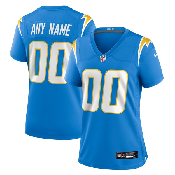 Jersey Personalizado Los Angeles Chargers Dama Jersey Personalizado Los Angeles Chargers Dama
