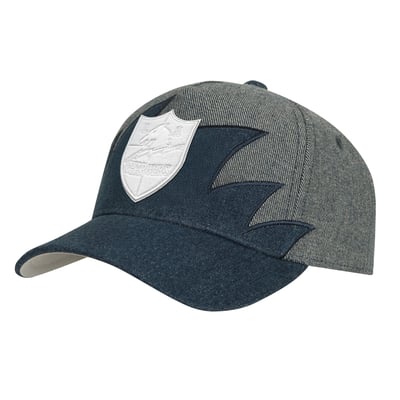 Los Angeles Chargers Mitchell & Ness Youth Sharktooth Pro Pinch Snapback Hat - Denim

