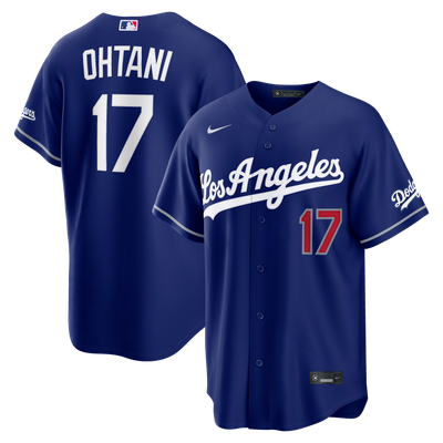 Shohei Ohtani Los Angeles Dodgers Nike Alternate 2 Stadium Jersey - Deep Royal