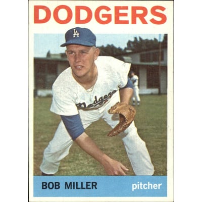 1964 Topps #394 Bob Miller