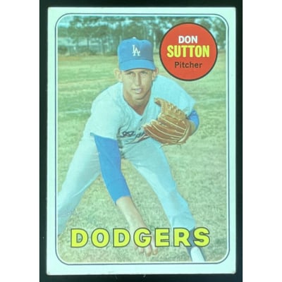 1969 Topps #216 Don Sutton