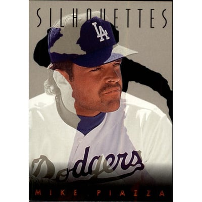 1993 Studio Silhouettes #9 Mike Piazza