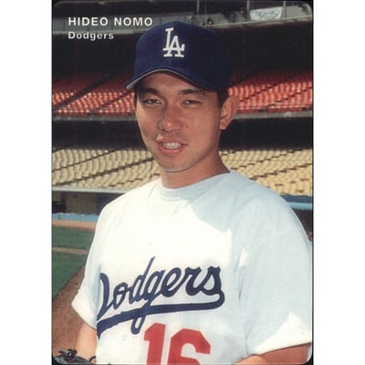 1995 Dodgers Mother's #13 Hideo Nomo