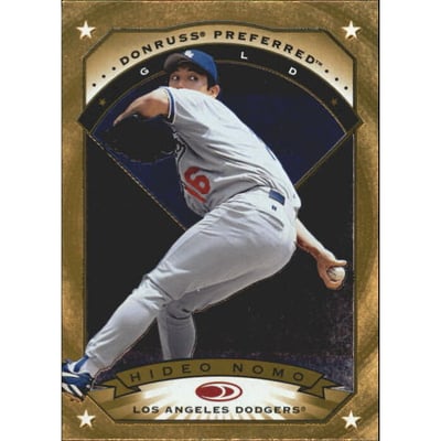 1997 Donruss Preferred #28 Hideo Nomo G