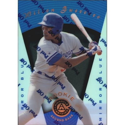 1997 Pinnacle Certified Mirror Blue #116 Wilton Guerrero