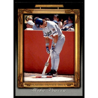 1998 Topps Gallery Player's Private Issue Auction 75 Point #79 Mike Piazza