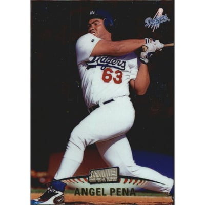 1999 Stadium Club One of a Kind #143 Angel Pena