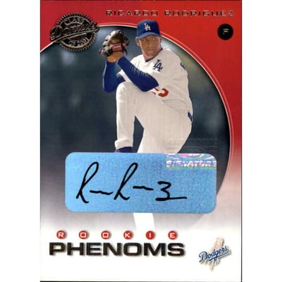 2001 Donruss Class of 2001 Rookie Autographs #231 Ric Rodriguez PH/200*