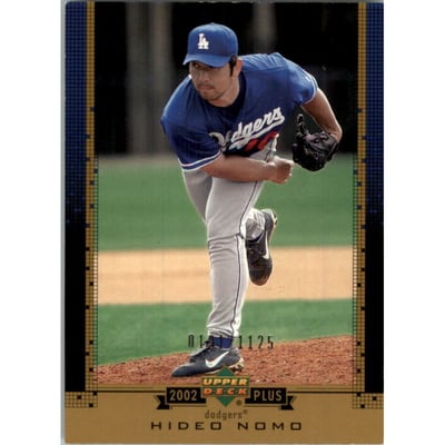 2002 Upper Deck UD Plus Retail #UD68 Hideo Nomo