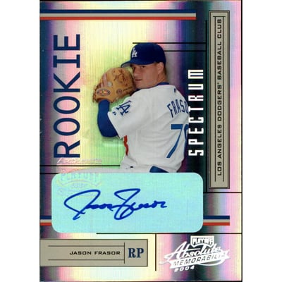 2004 Absolute Memorabilia Signature Spectrum Silver #239 Jason Frasor/225