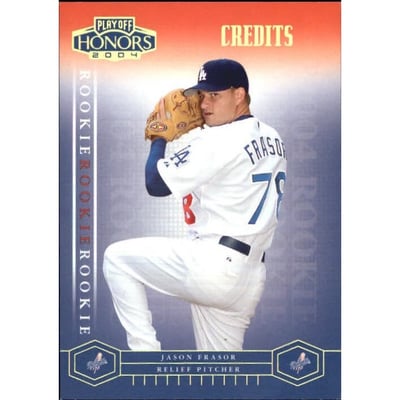 2004 Playoff Honors Credits Gold #220 Jason Frasor