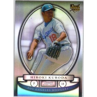 2008 Bowman Sterling Refractors #HKa Hiroki Kuroda