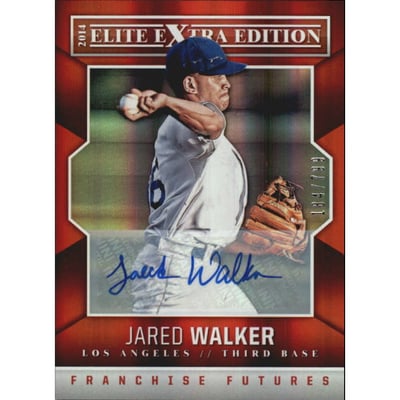 2014 Elite Extra Edition Franchise Futures Signatures #35 Jared Walker/799