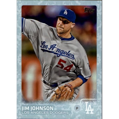 2015 Topps Update Snow Camo #US287 Jim Johnson