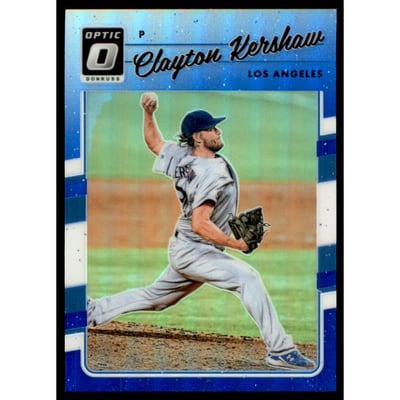 2017 Donruss Optic Blue #108 Clayton Kershaw/149