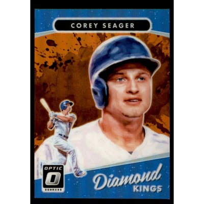 2017 Donruss Optic Orange #14 Corey Seager DK/199