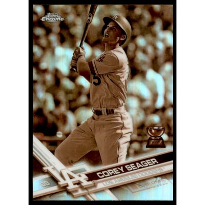2017 Topps Chrome Sepia Refractors #50 Corey Seager