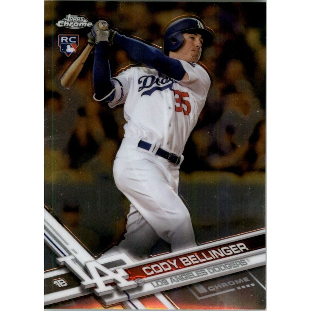 2017 Topps Chrome Update #HMT10 Cody Bellinger RC
