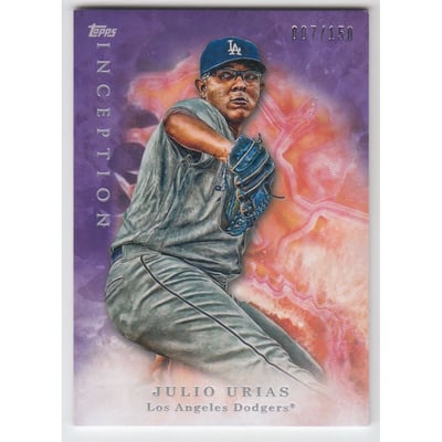2017 Topps Inception Purple #42 Julio Urias