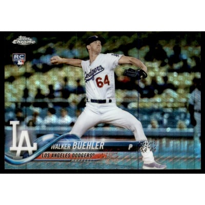 2018 Topps Chrome Prism Refractors #71 Walker Buehler