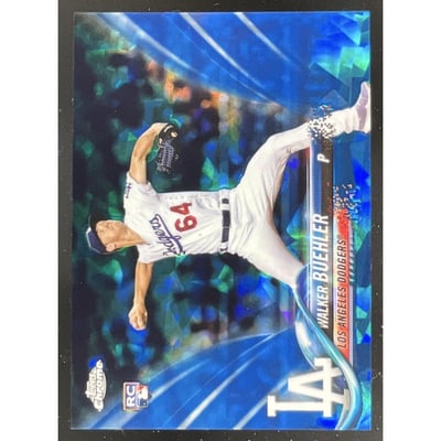 2018 Topps Chrome Sapphire #177 Walker Buehler RC