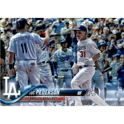 2018 Topps Factory Set Foilboard #159 Joc Pederson