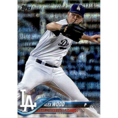 2018 Topps Factory Set Foilboard #65 Alex Wood