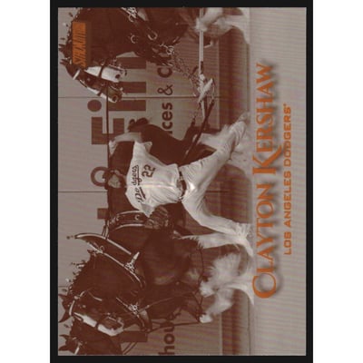 2019 Stadium Club Sepia #161 Clayton Kershaw
