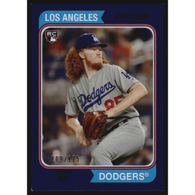 2020 Topps Archives Purple #141 Dustin May