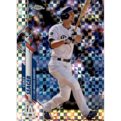 2020 Topps Chrome X-Fractors #196 Corey Seager