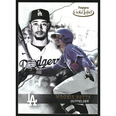 2020 Topps Gold Label Class 3 #11 Mookie Betts