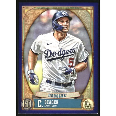 2021 Topps Gypsy Queen Indigo #119 Corey Seager