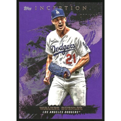2021 Topps Inception Purple #79 Walker Buehler