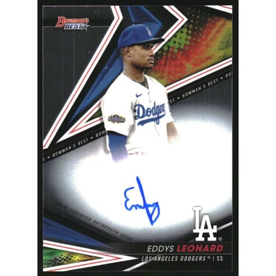 2022 Bowman's Best Best of '22 Autographs #B22EL Eddys Leonard