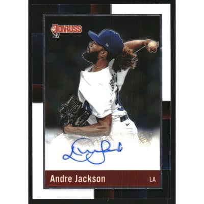 2022 Donruss Optic Retro '88 Signatures #12 Andre Jackson