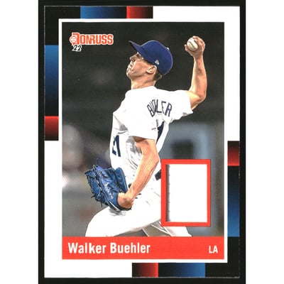 2022 Donruss Retro '88 Materials #21 Walker Buehler
