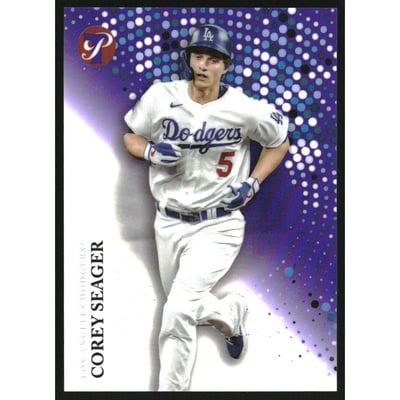 2022 Topps Pristine Purple Refractors #150 Corey Seager